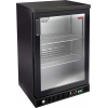 Шкаф холодильный для напитков (минибар), 142л, 1 дверь стекло, 2  полки,  +2/+8 С, дин.охл., черный