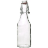 Бутылка с пробкой 250мл D 6,4см h 19,2см, стекло прозрачное