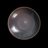 Тарелка для пасты 1650 мл D 22,5  см,  фарфор сине-коричневый «Corone Terra»
